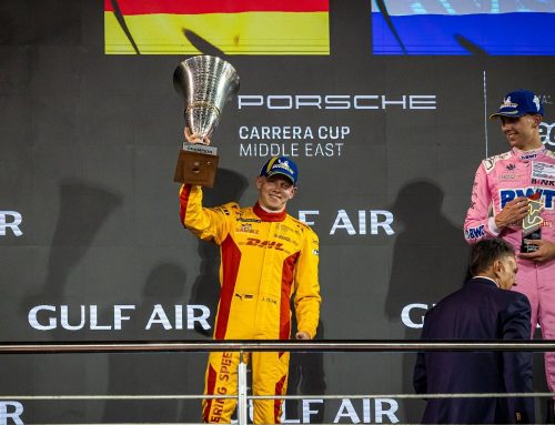 Janne Stiak gewinnt den Porsche Carrera Cup Middle East